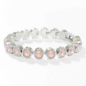 Touchstone Crystal Dusty Pink Delite Ice Bracelet